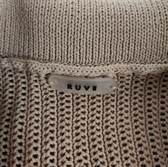 Ruve Vao Top Knit Beige Size XS - Picture 4 of 8